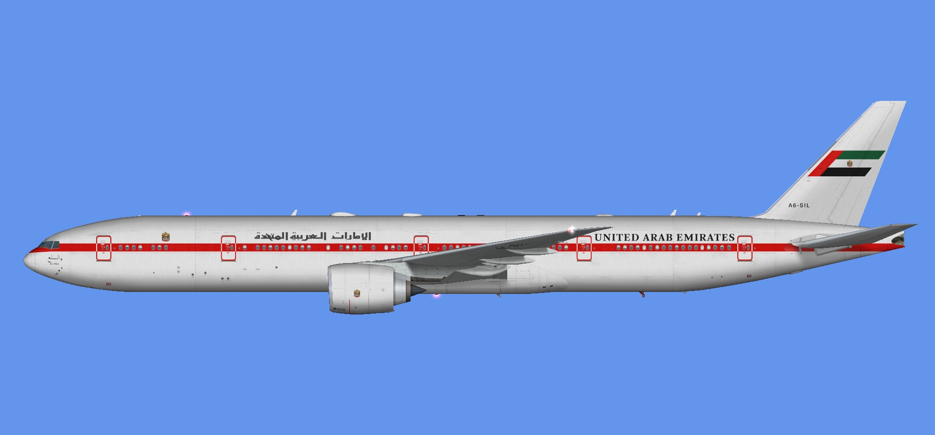 UAE Pres. Flight 777-300 (FSP)