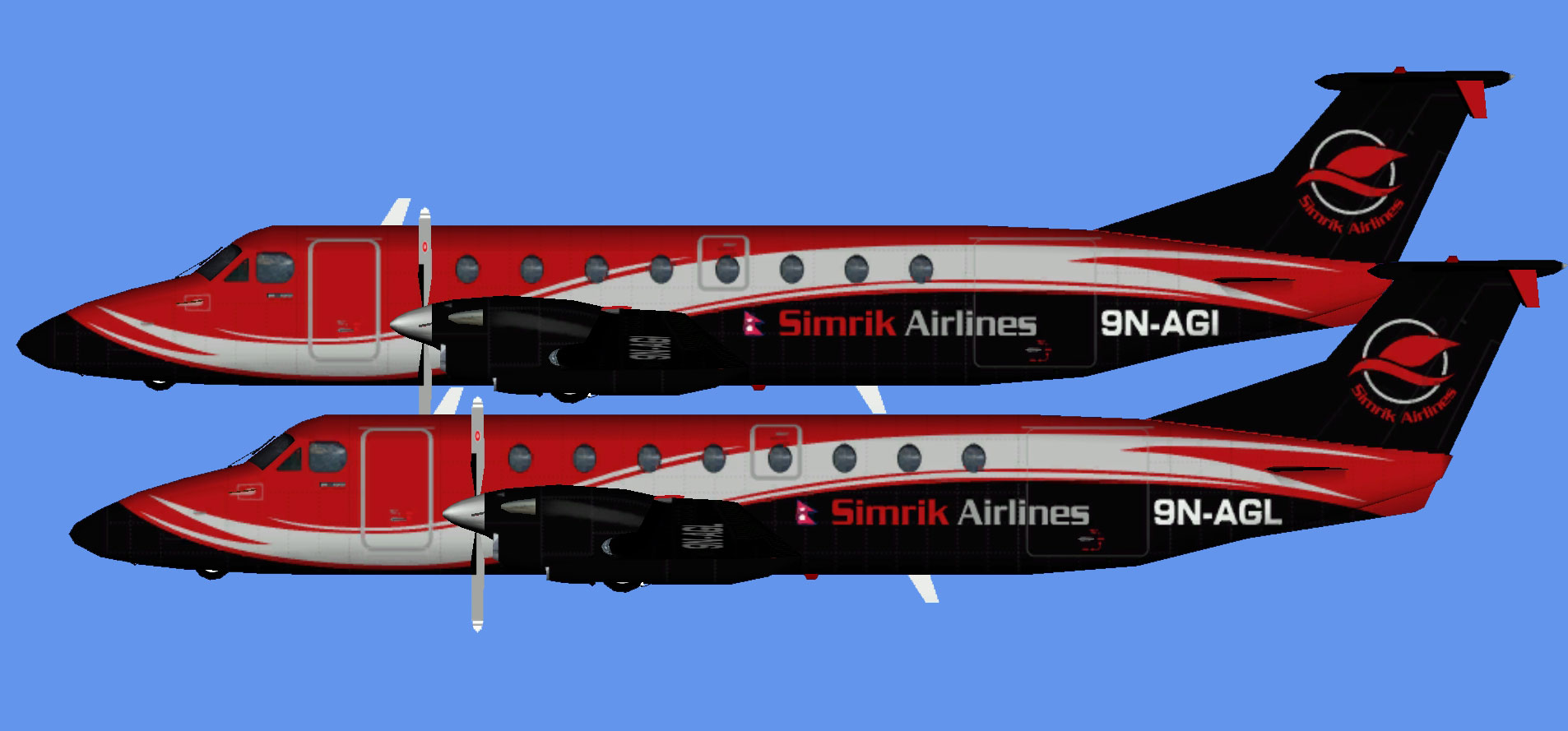 Simrik Airlines Beechcraft 1900C