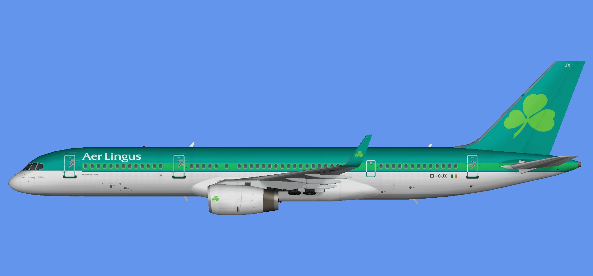 Aer Lingus Boeing 757 RR