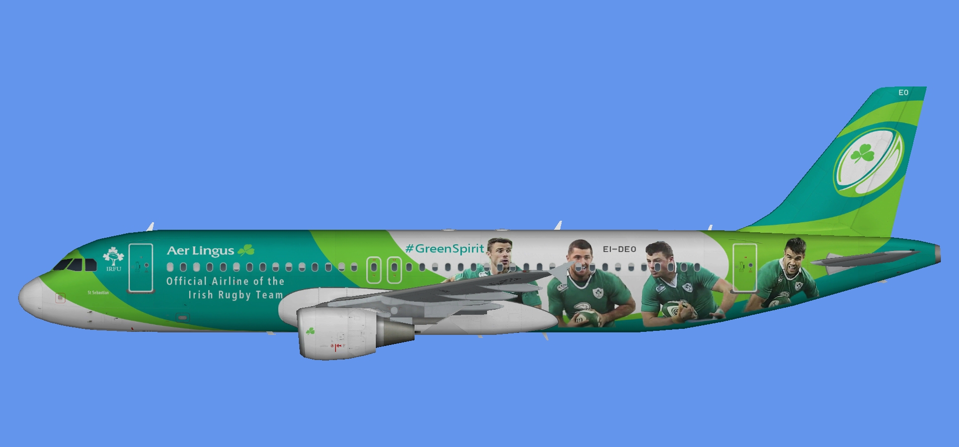 Aer Lingus A320 Green Spirit