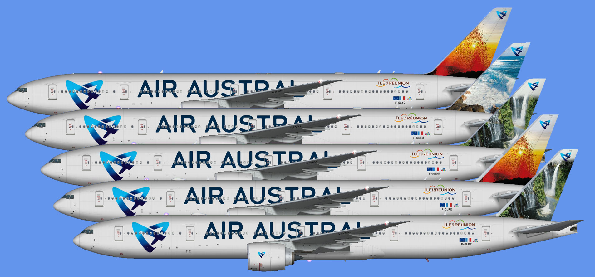 Air Austral 777-300ER (FSP)