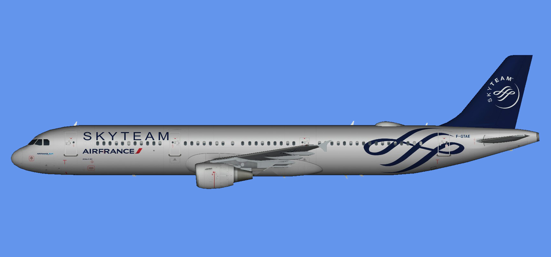 Air France Airbus A321 Skyteam