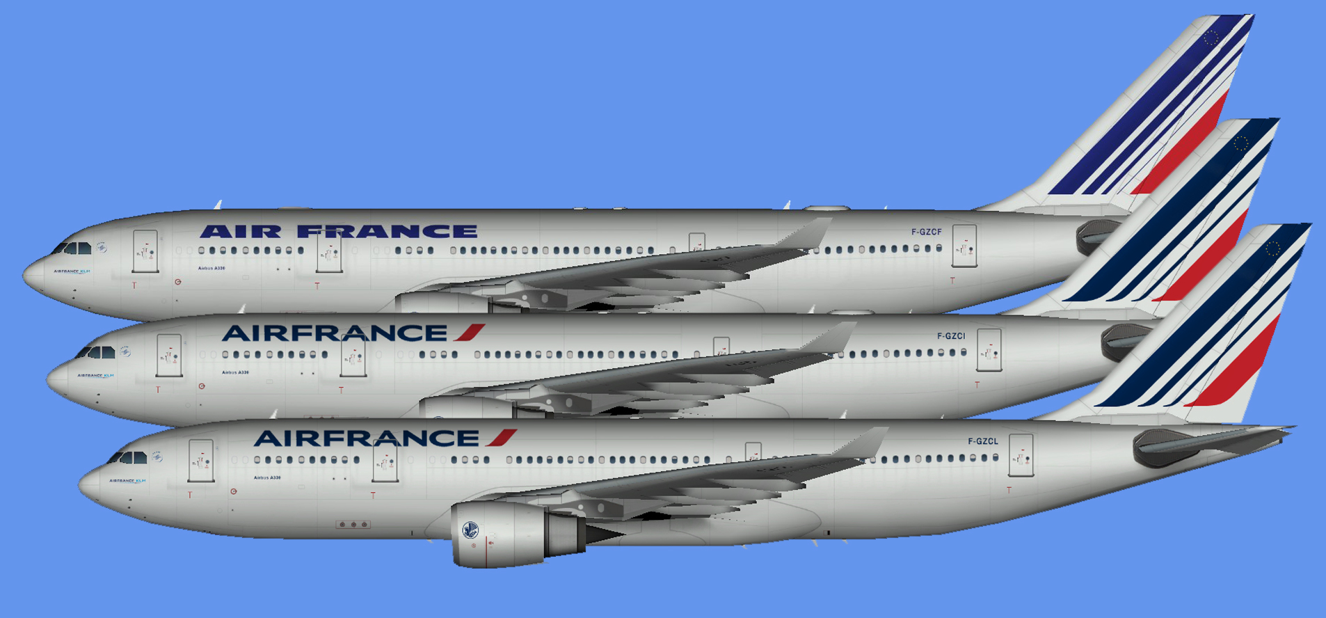 Air France Airbus A330 (TFS)