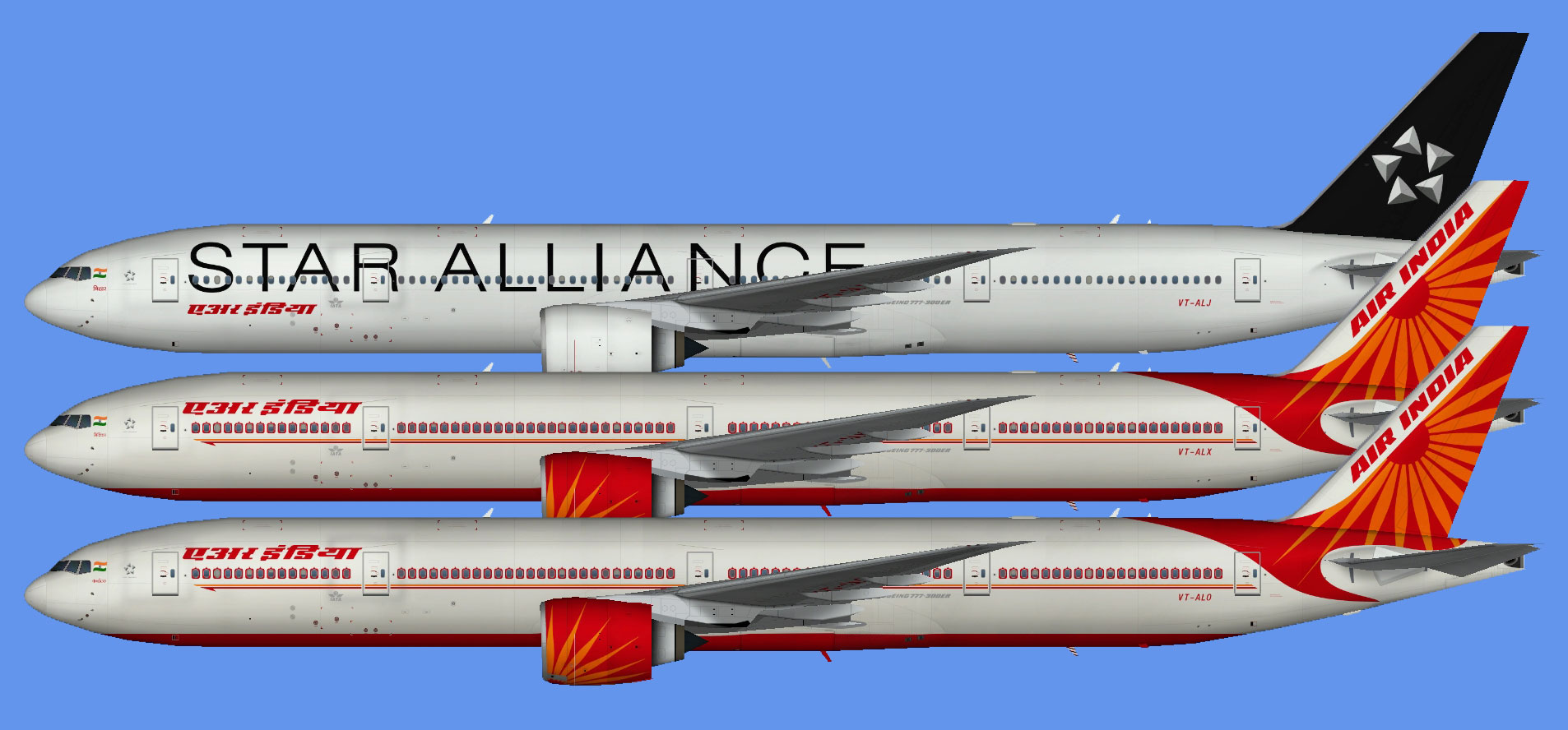 Air India 777-300ER (TFS)