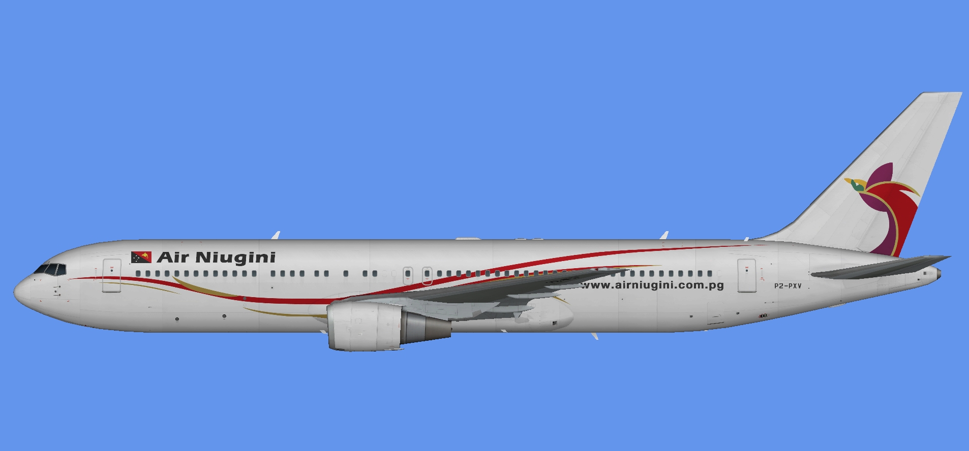 Air Niugini 767-300 GE