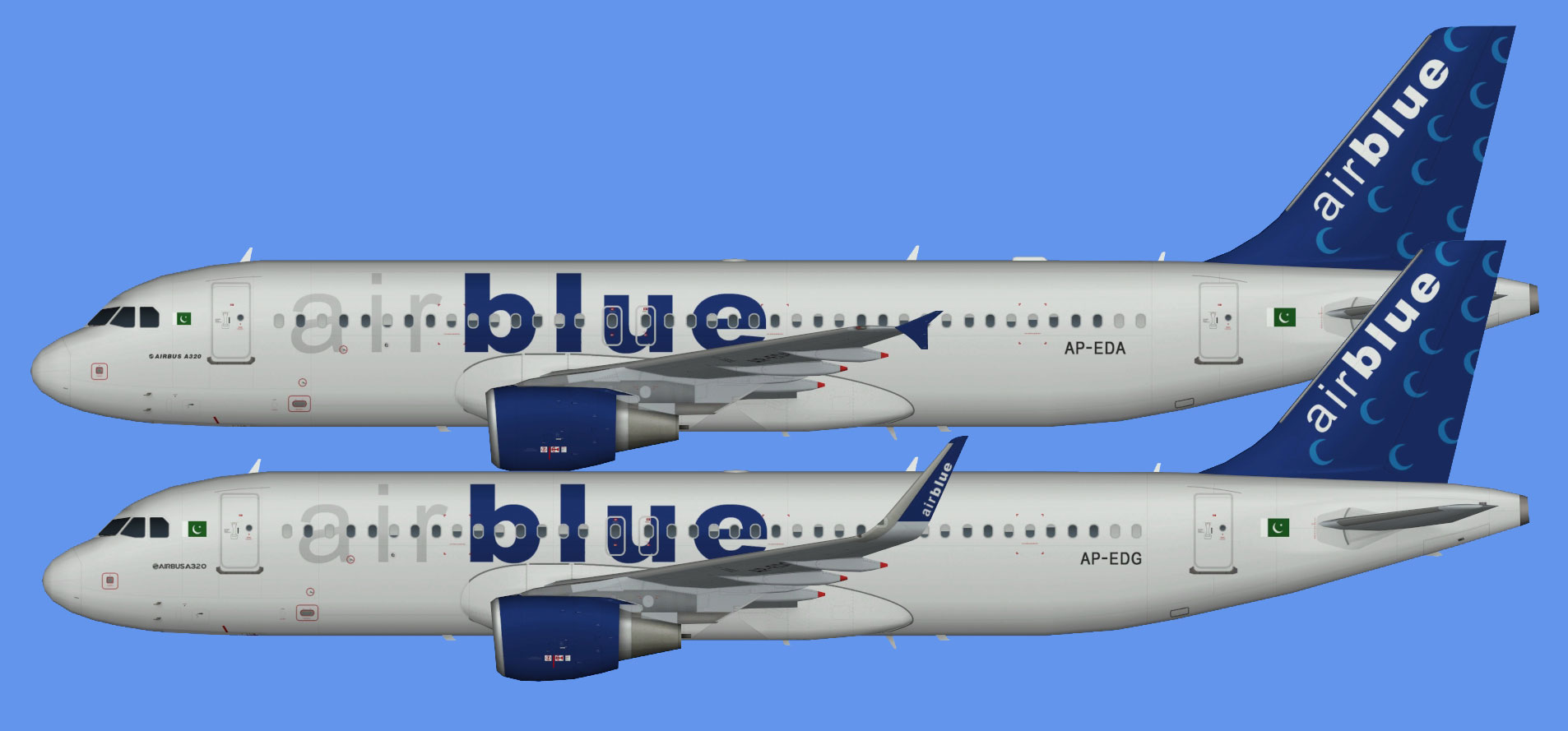 AirBlue Airbus A320