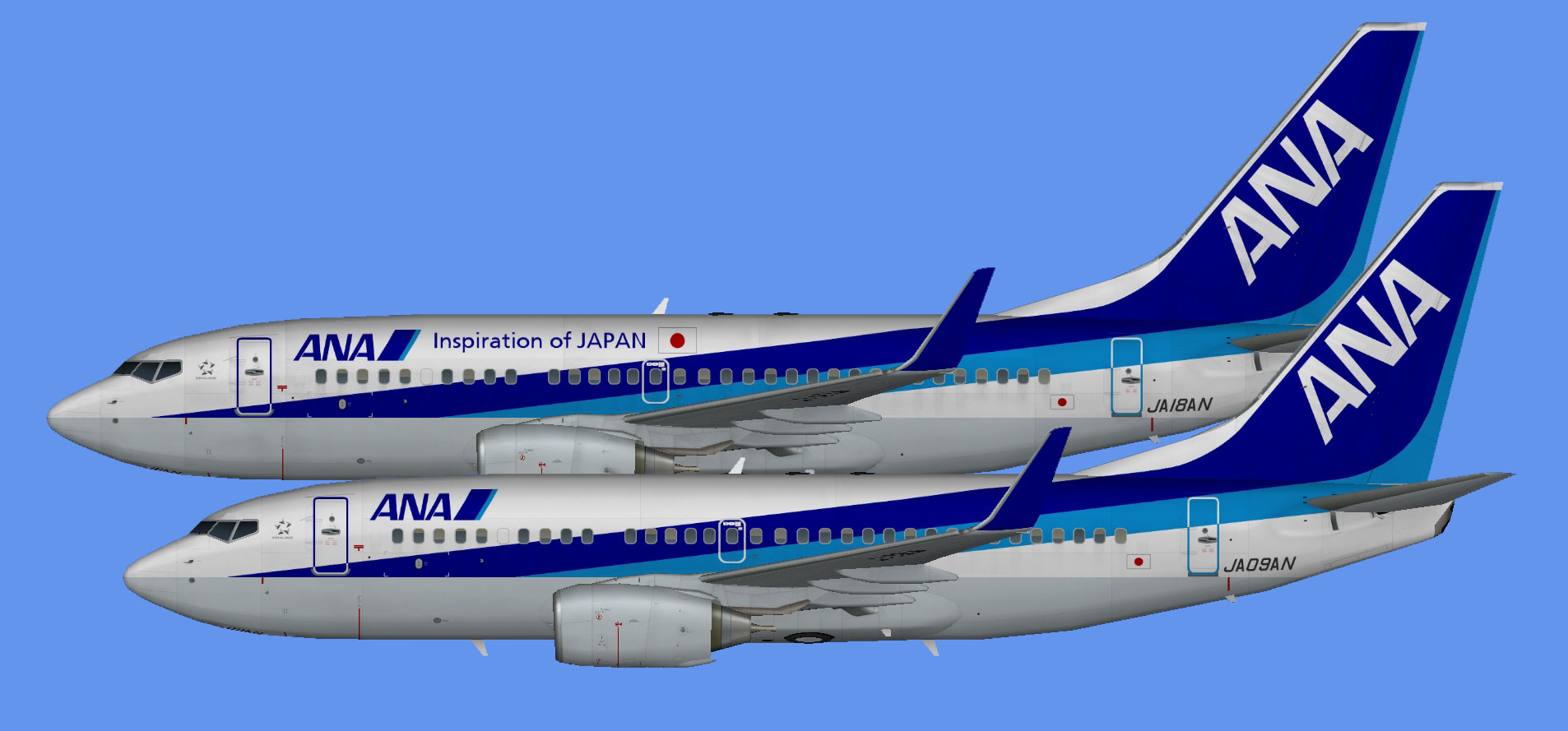 All Nippon Airways  Boeing 737-700