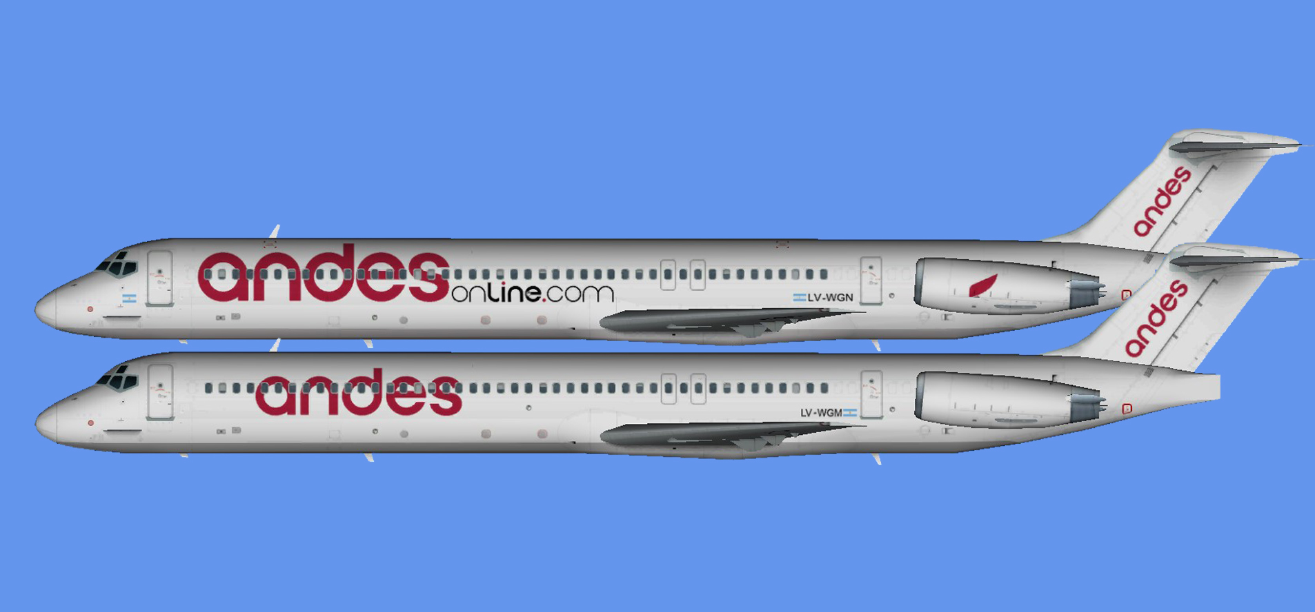 Andes Airlines MD-80