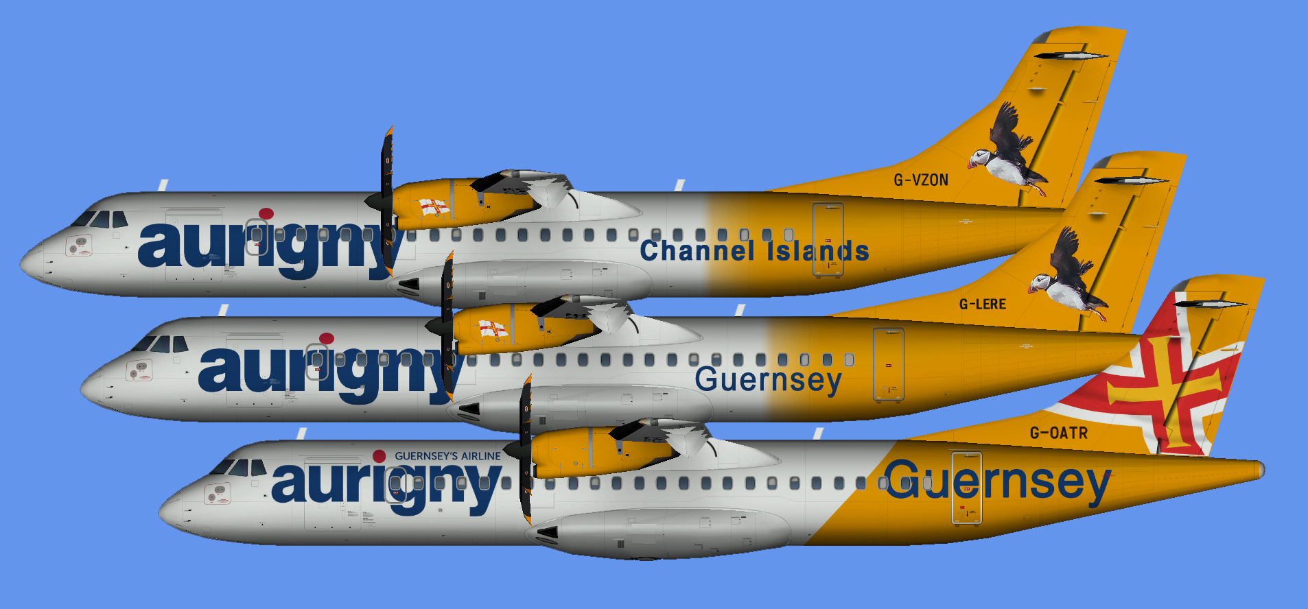 Aurigny ATR 72 fleet 2019