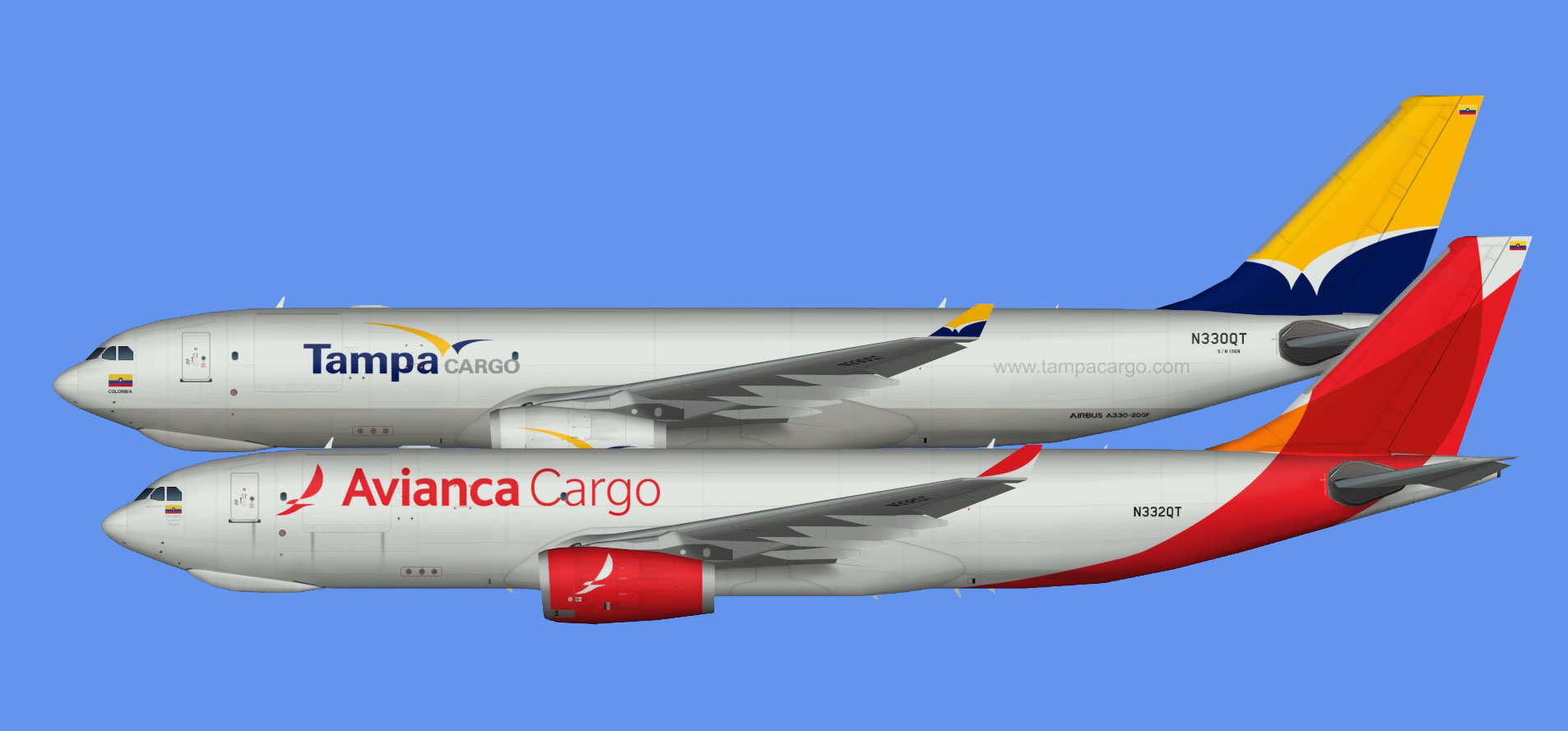 Avianca Cargo Colombia A330F (TFS)
