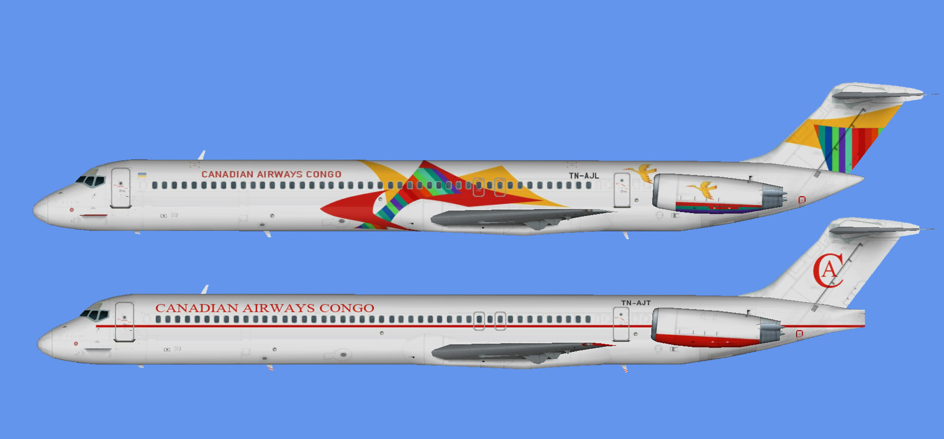 Canadian Airways Congo MD-80