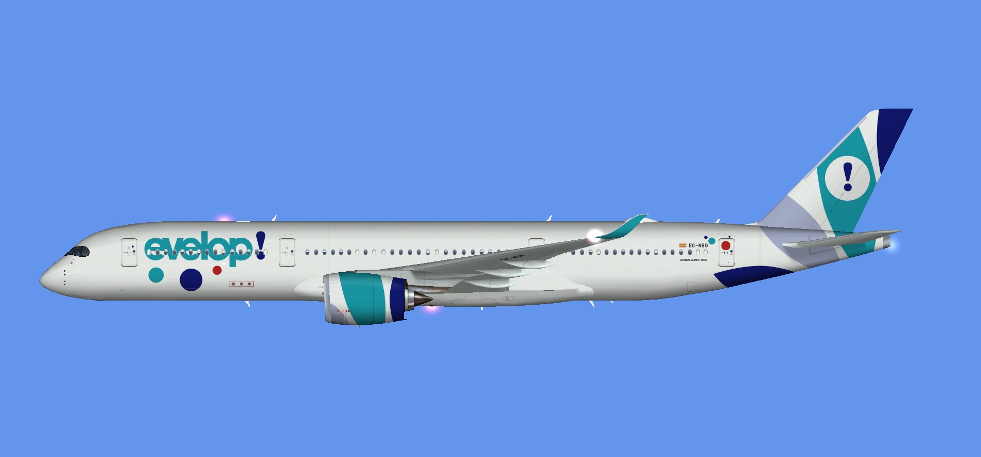 Evelop Airlines A350-900 (FSP)