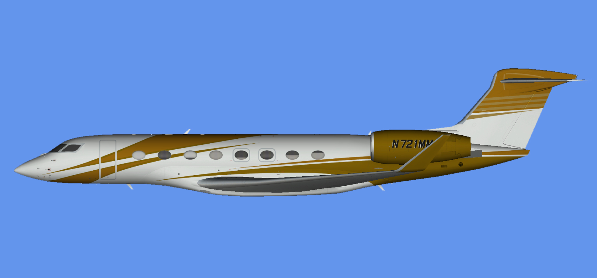 Gulfstream G650 N721MM