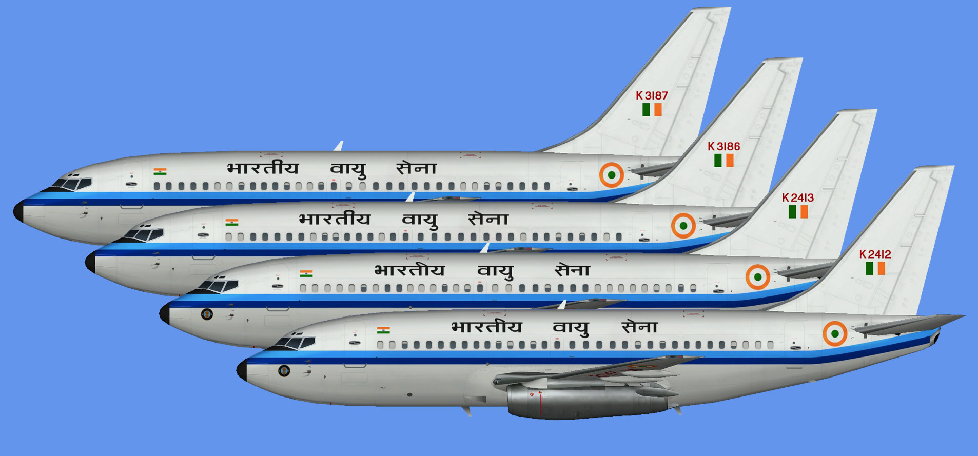 Indian Air Force Boeing 737-200