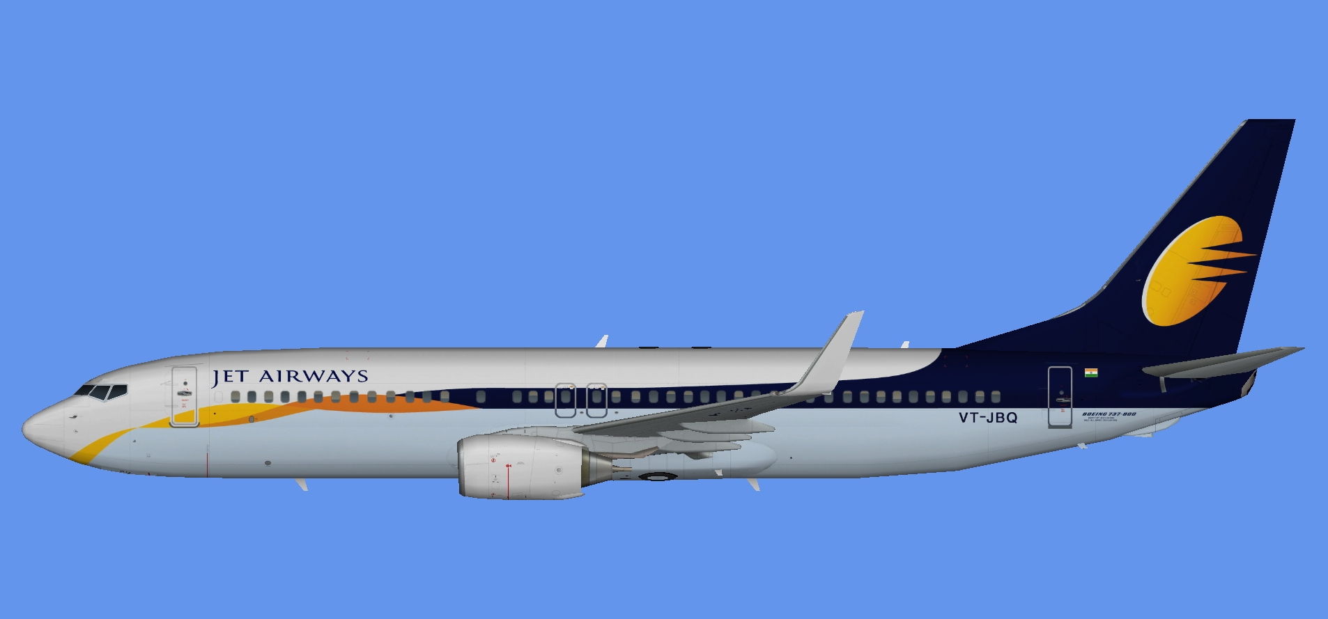 Jet Airways Boeing 737-800w