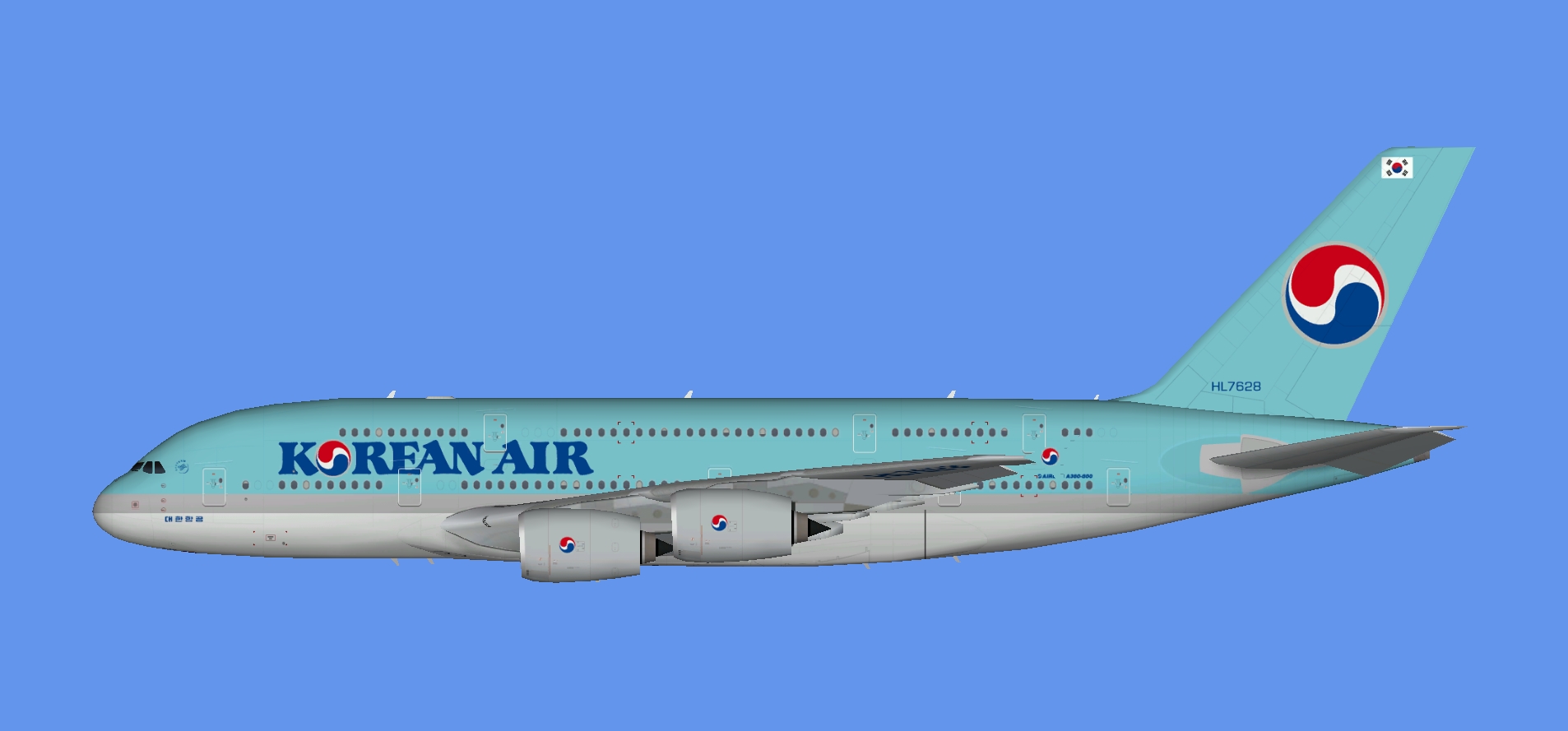 Korean Air Airbus A380 (TFS)