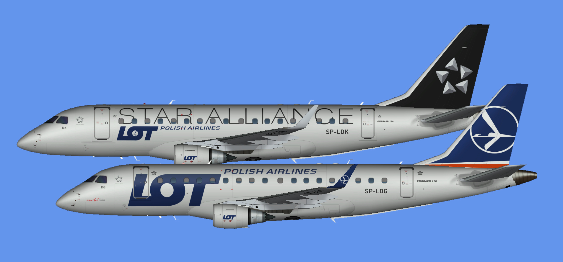LOT Embraer E-170 (RFSL)