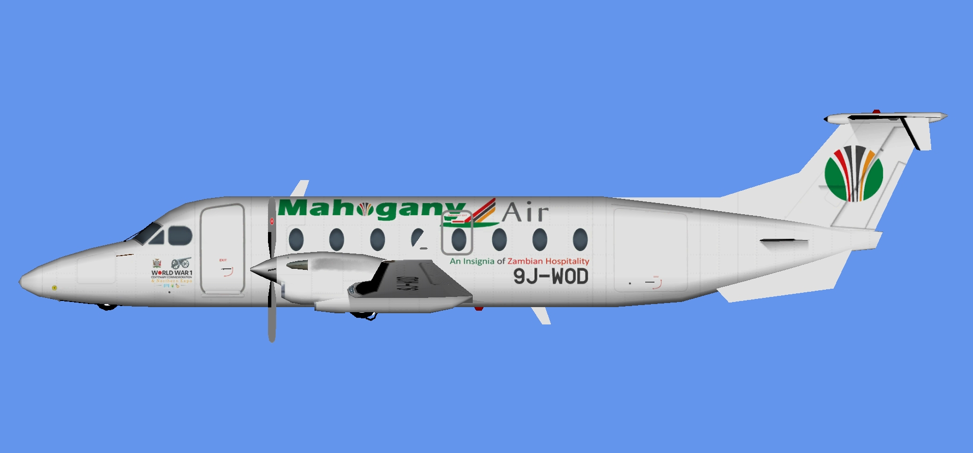 Mahogany Air Beechcraft 1900D