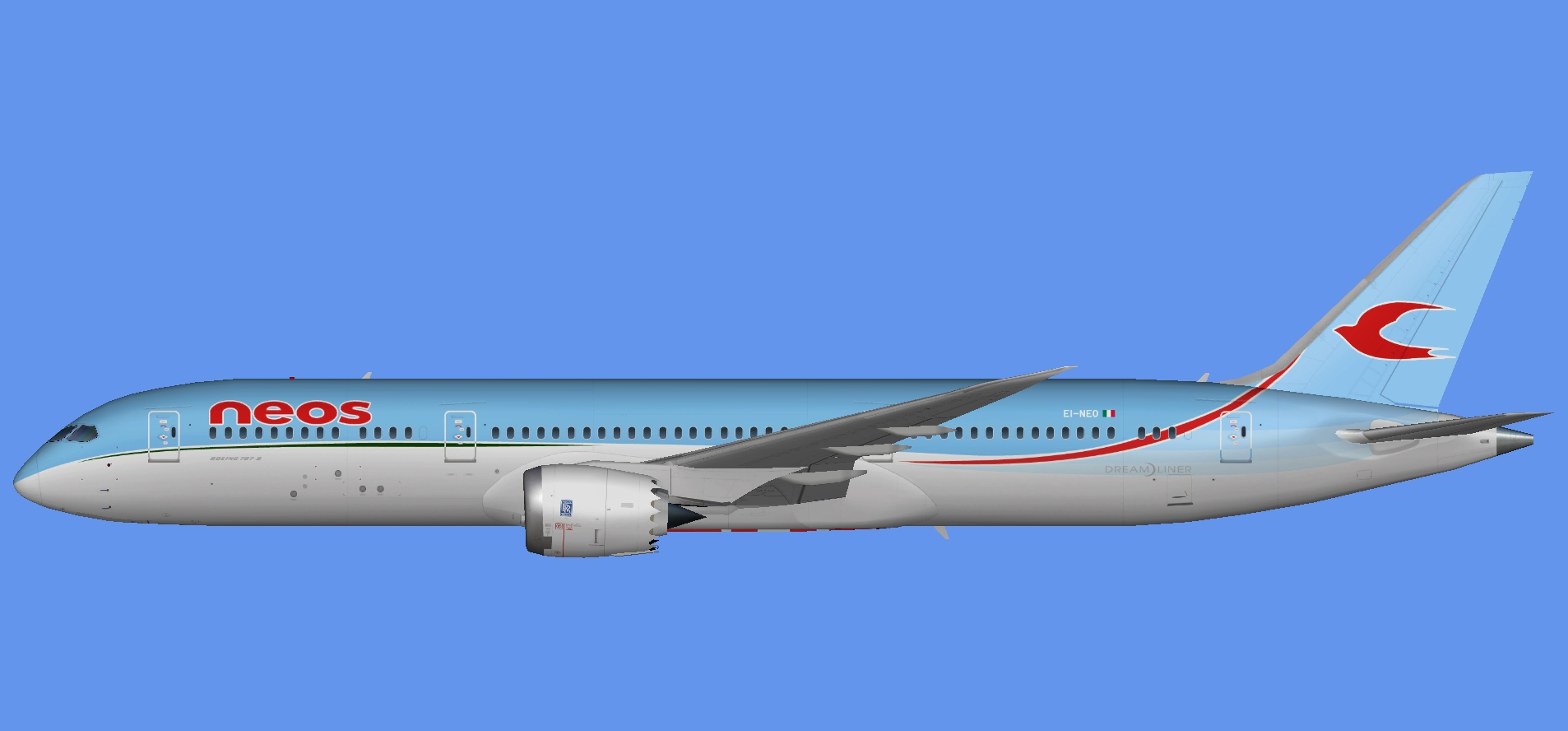 Neos Boeing 787-9 (UTT)