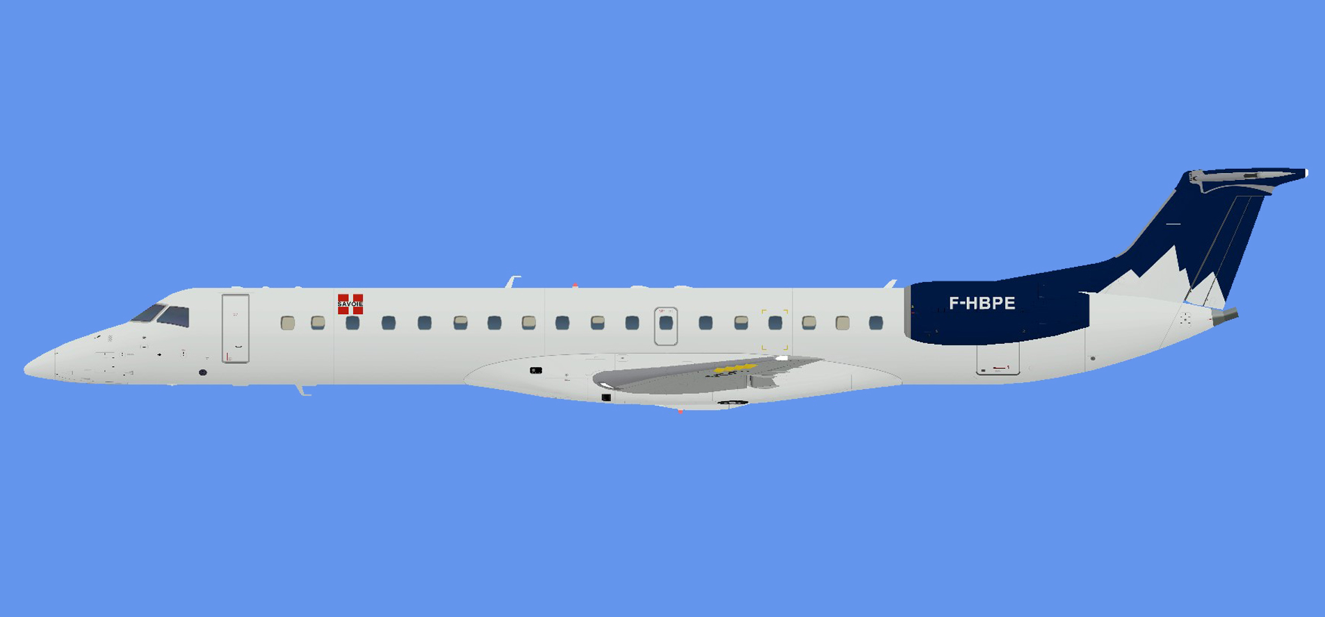Pan Europeenne Air Service ERJ-145