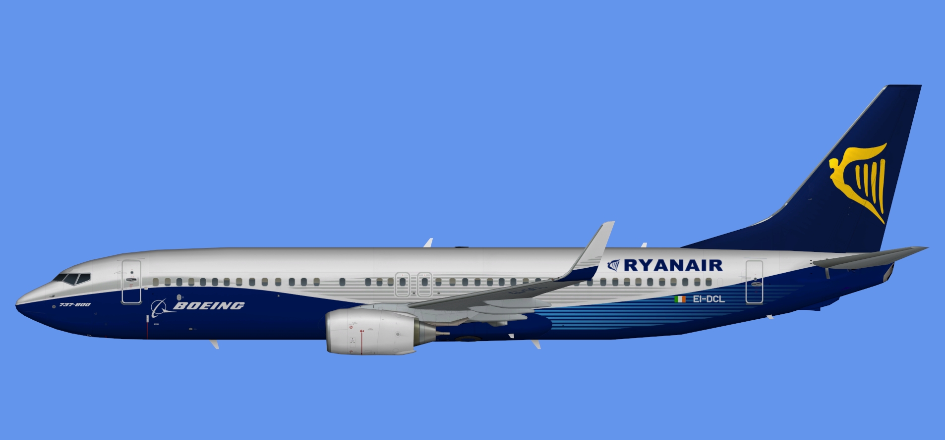 Ryanair 737-800 Dreamliner
