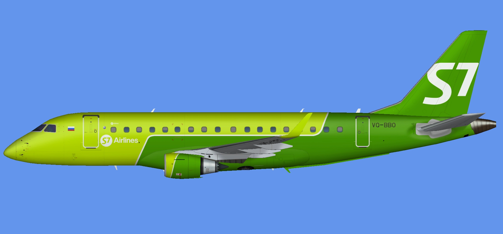 S7 Airlines Embraer E-170 (RFSL)