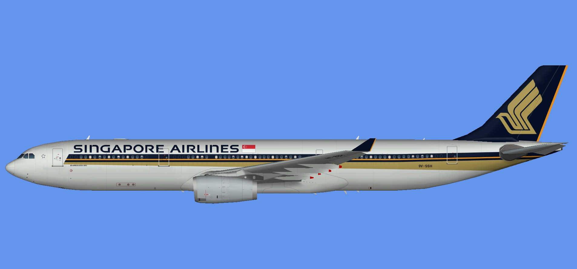 Singapore Airlines Airbus A330-300 (TFS)