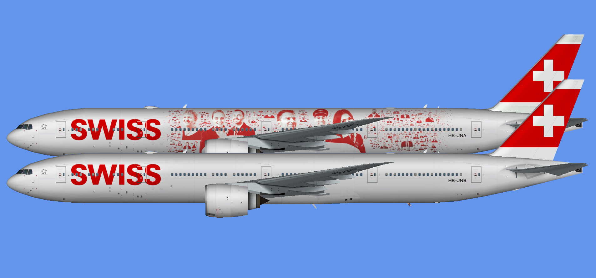 Swiss International Boeing 777-300ER (TFS)
