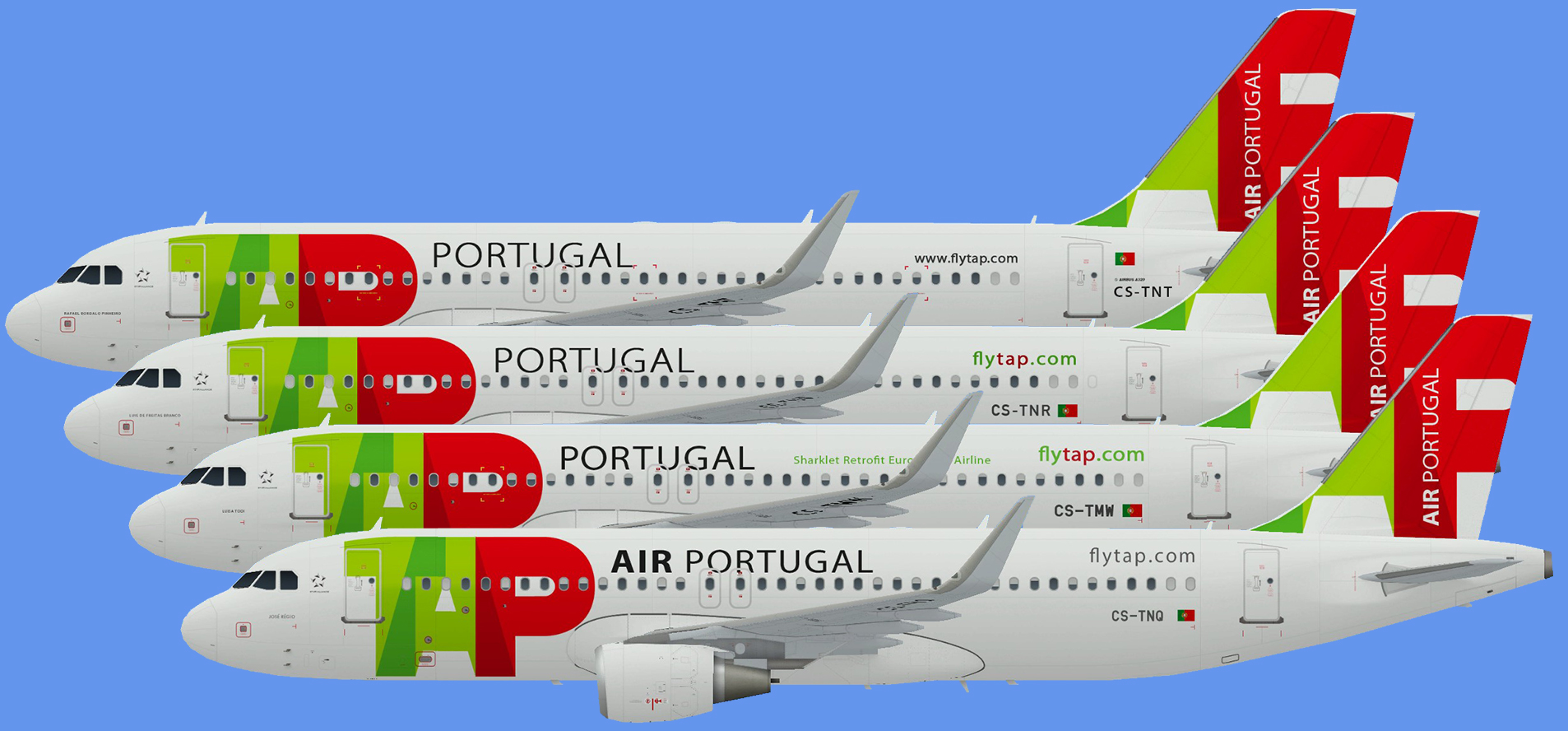 TAP Air Portugal A320 (Sharklets)