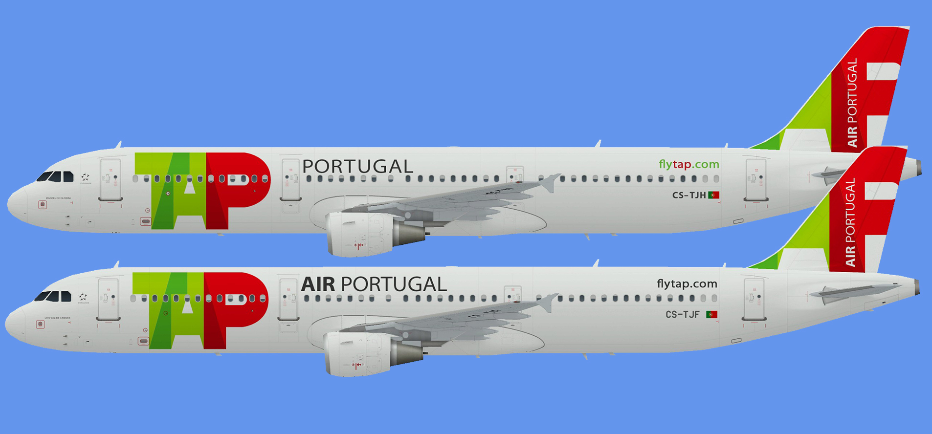TAP Air Portugal Airbus A321 (standard)
