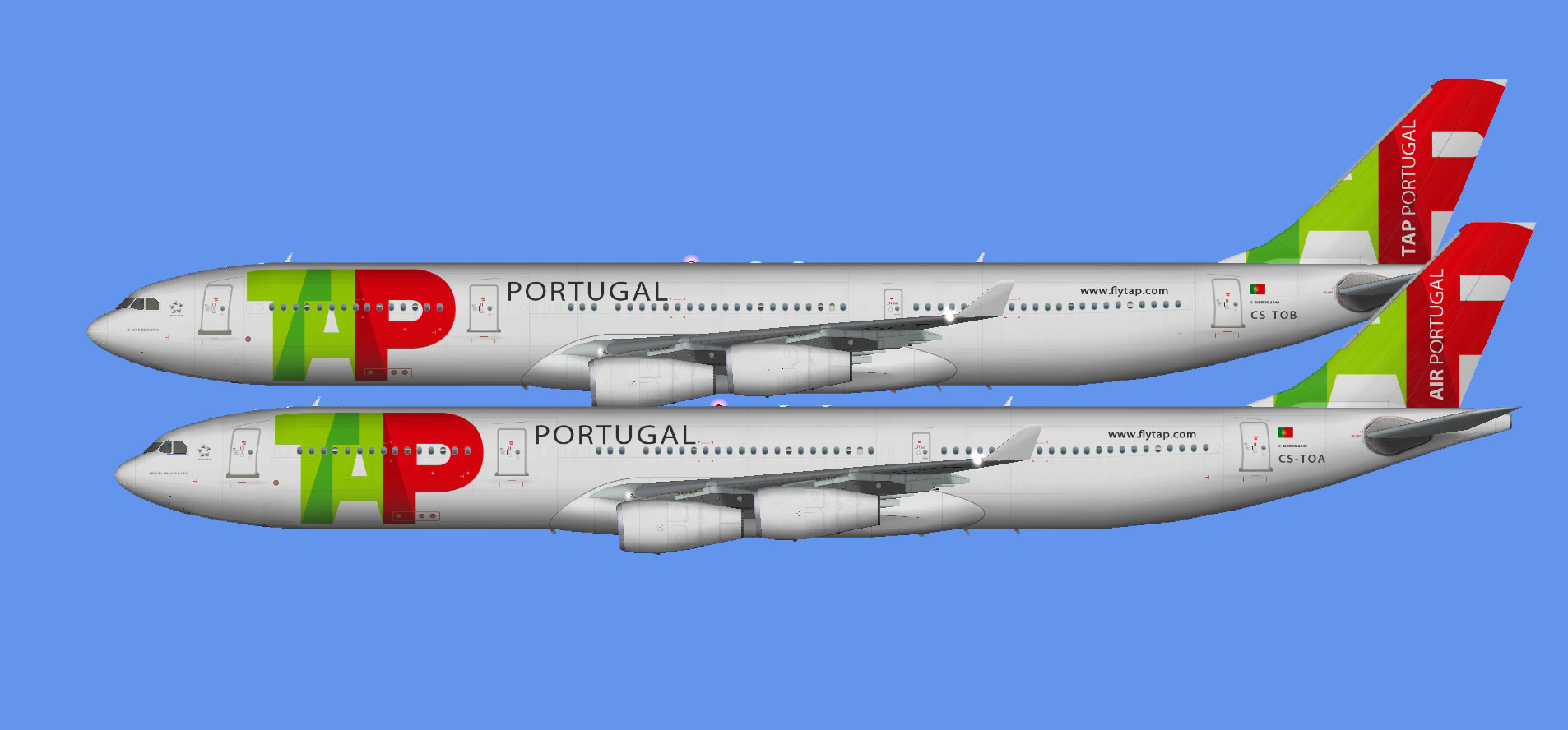TAP Air Portugal Airbus A340 (FSP)