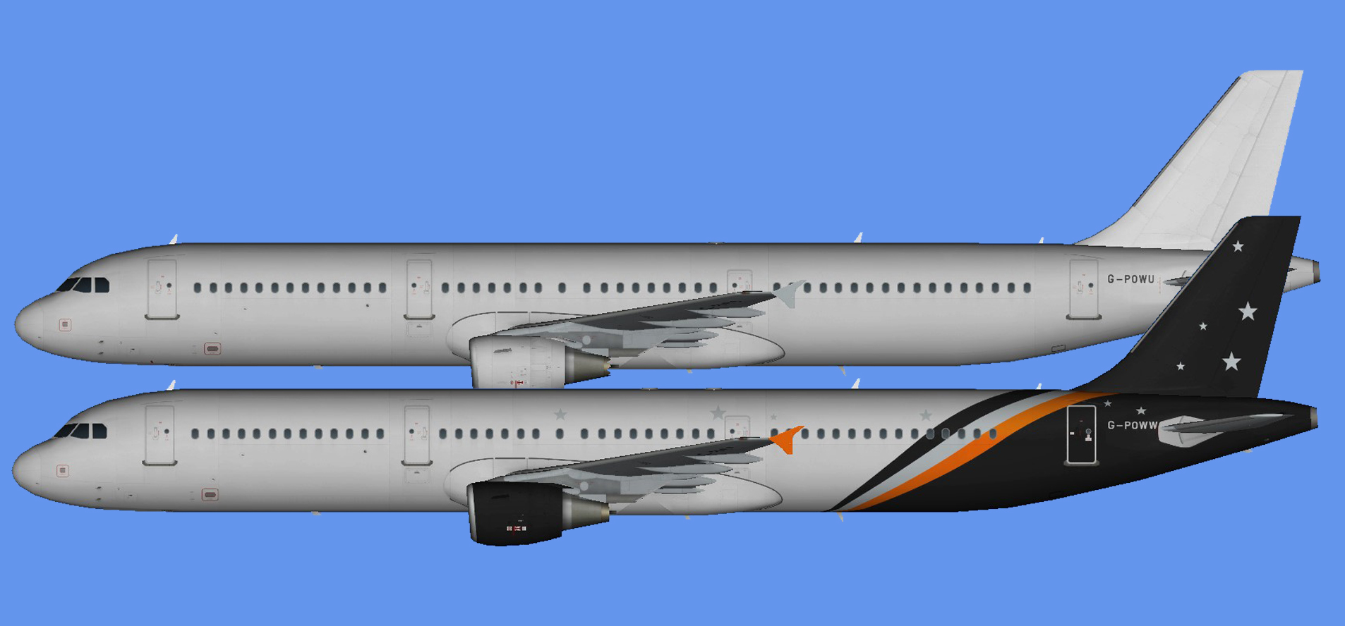 Titan Airways Airbus A321
