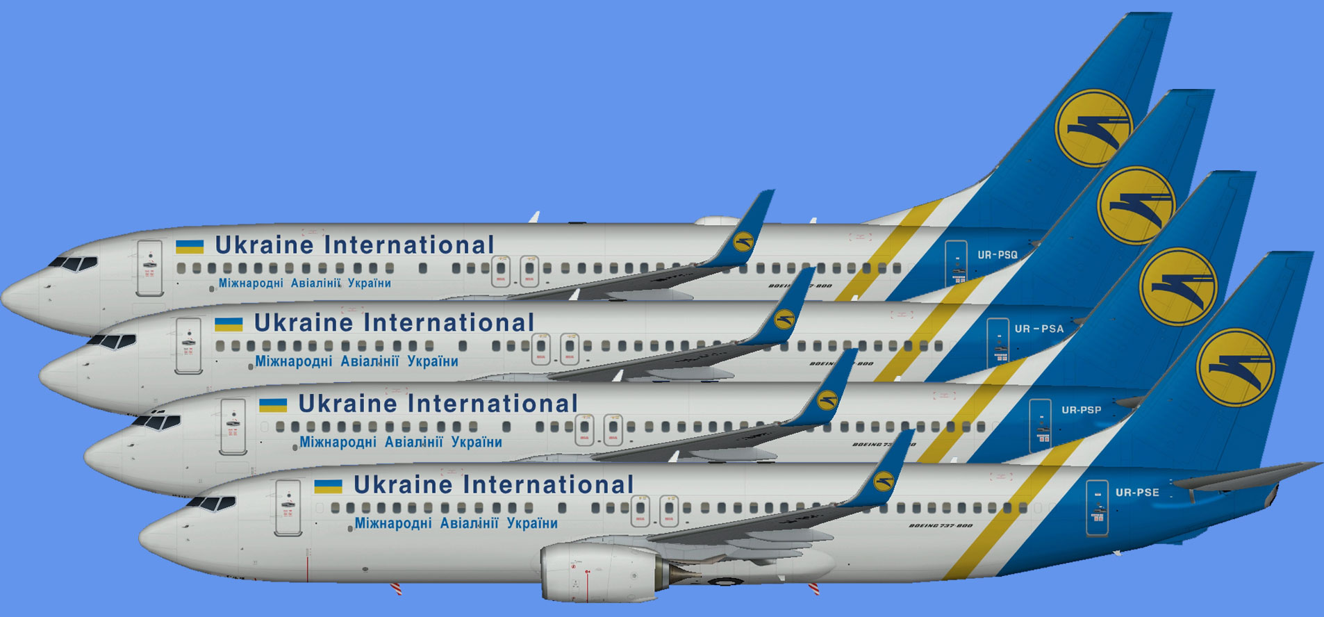 Ukraine International 737-800