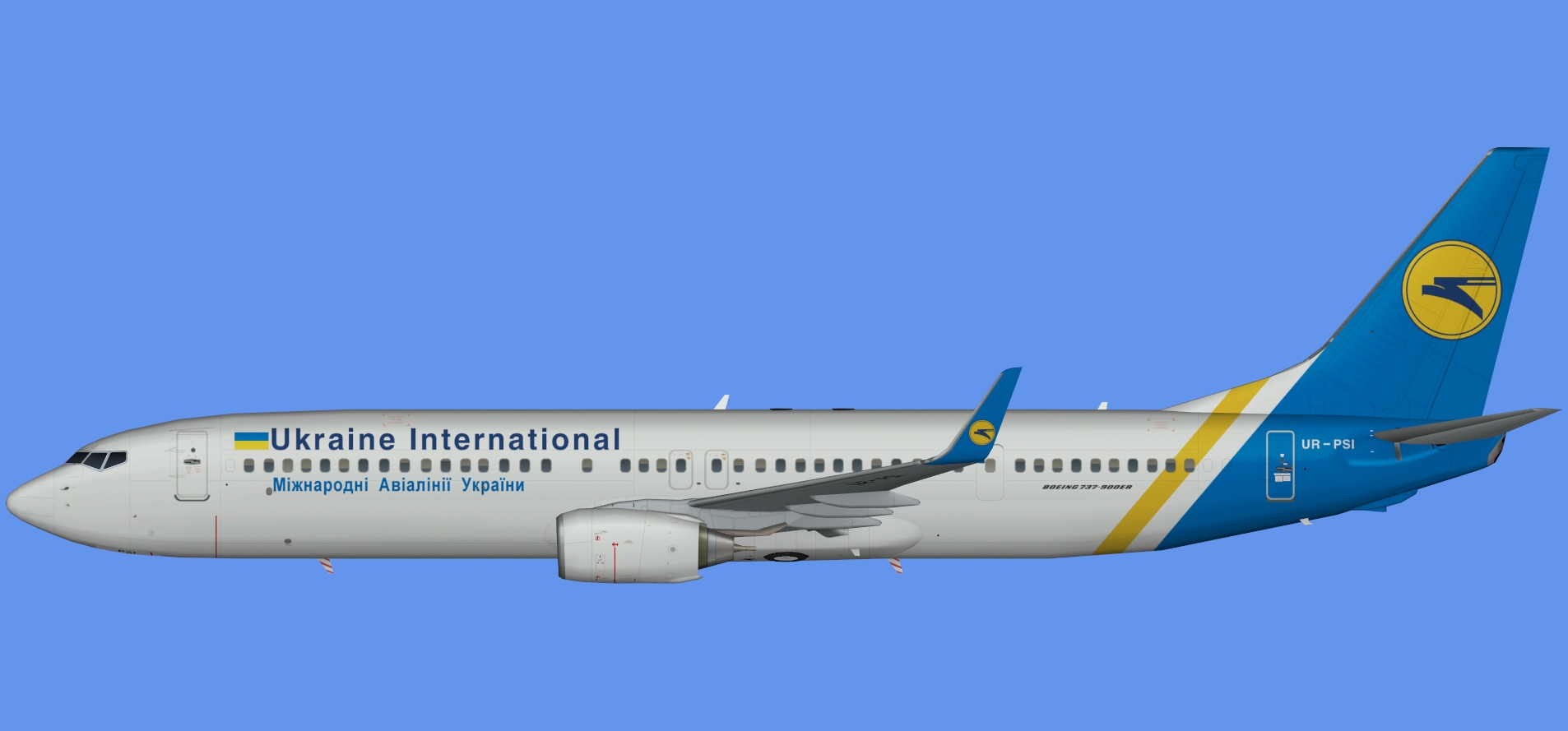 Ukraine International 737-900ER